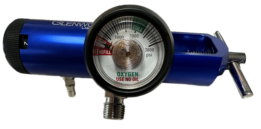 Oxygen "D" "E" Tank Regulator