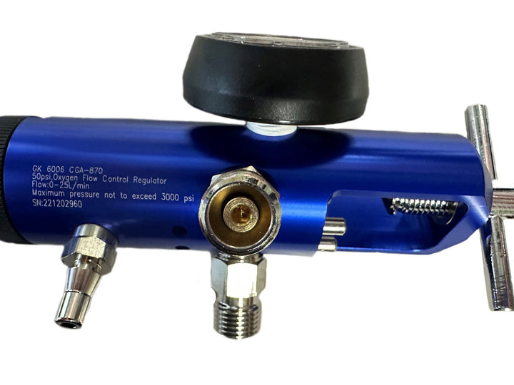 Oxygen "D" "E" Tank Regulator - Sands Canada