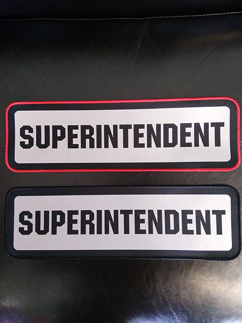 PARAMEDIC AND SUPERINTENDENT REFLECTIVE CRESTS - Sands Canada