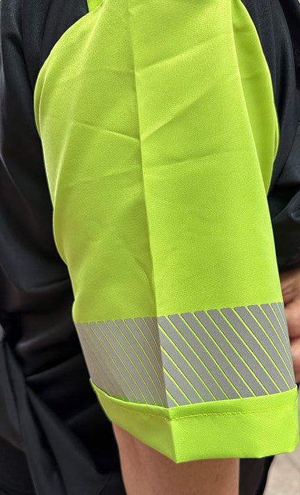Paramedic Two - Tone Shirt with Reflective sleeves - Sands Canada