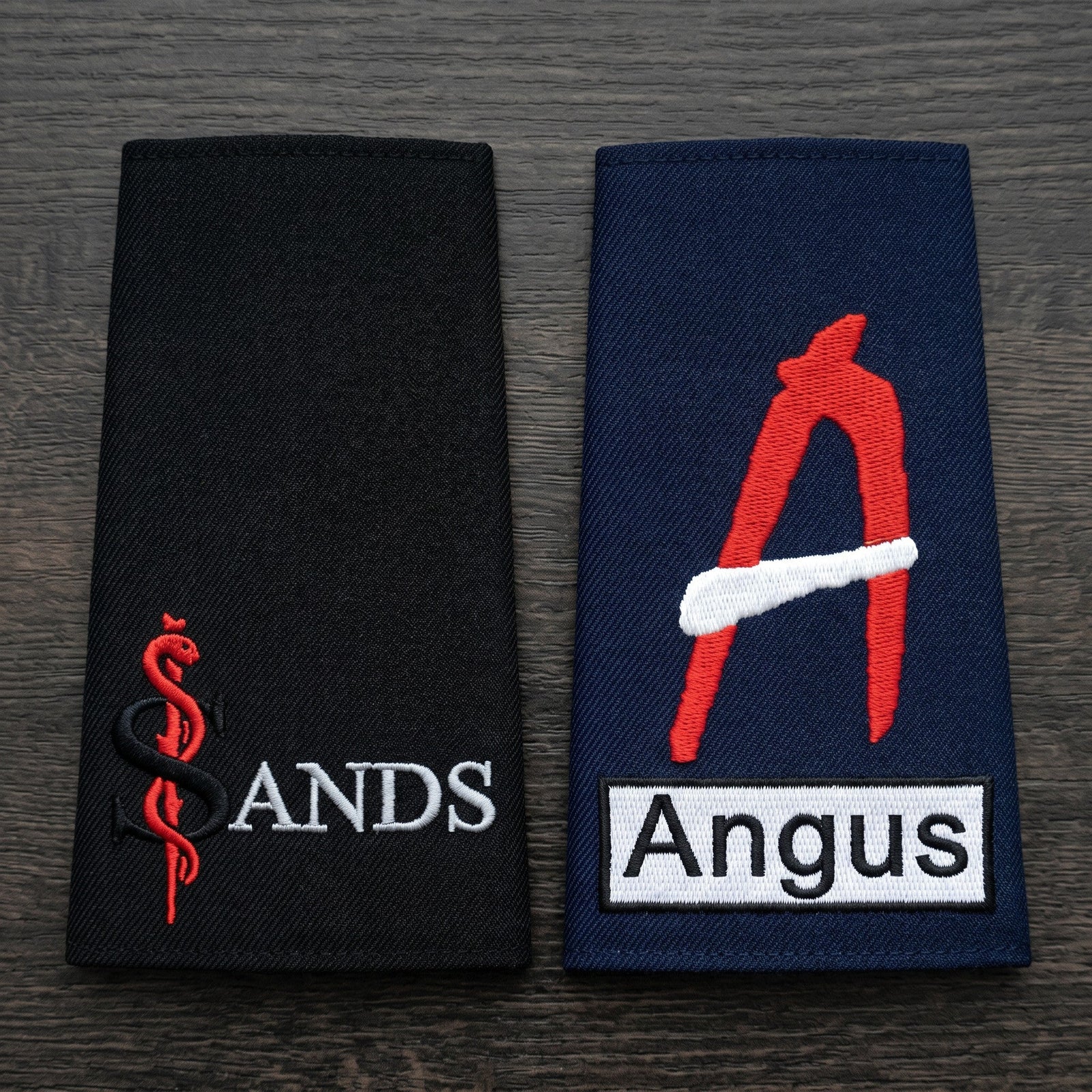 Personalized Epaulette Slip ons & Custom Cresting - Sands Canada