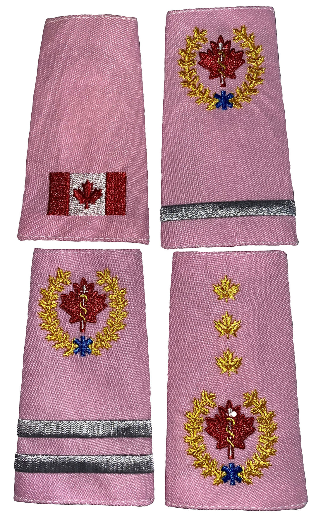 Epaulettes - Breast Cancer Awareness