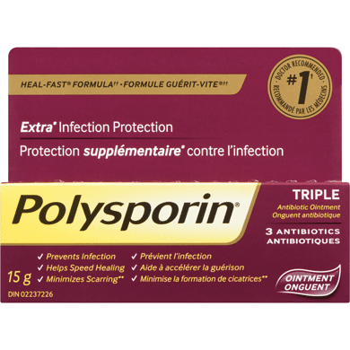 Polysporin Triple Antibiotic Ointment 15g - Sands Canada