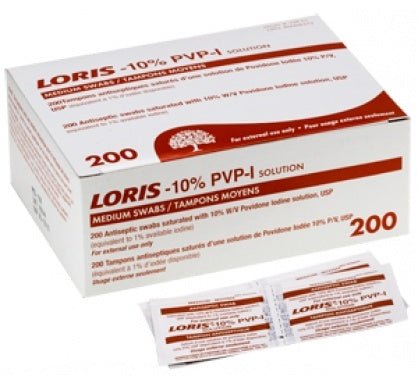 Povidone Iodine Wipes - Sands Canada