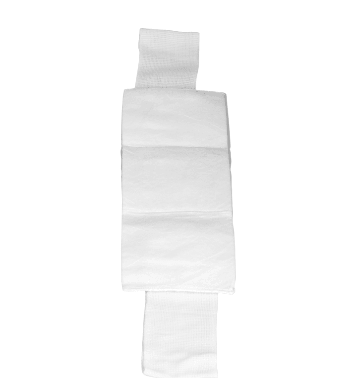 Pressure Dressing w/ Crepe Ties, 12.5 x 37.5 x 2.5cm - Sands Canada