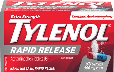 Tylenol Extra Strength Rapid Release Gelcaps - 80