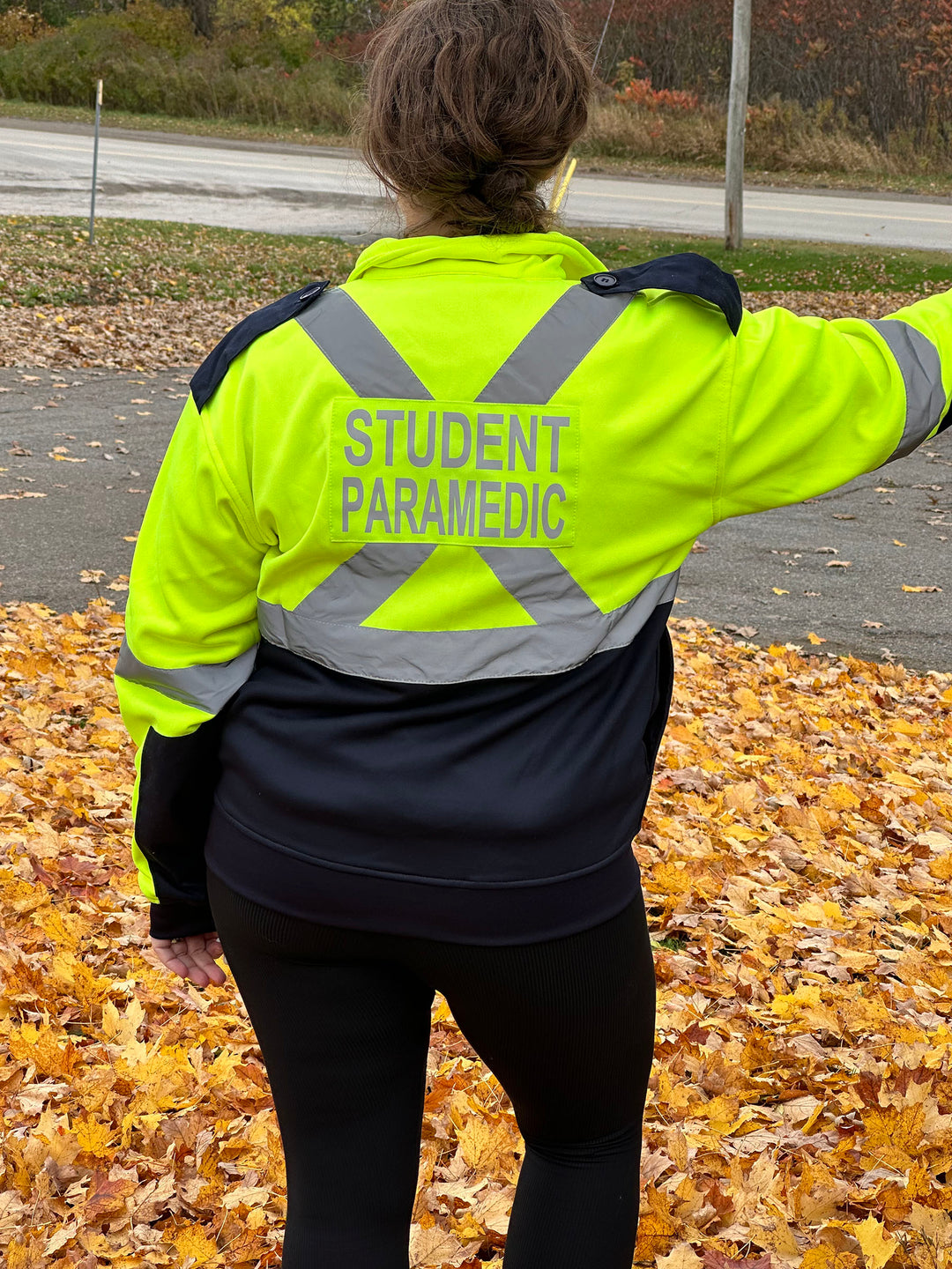 Student Paramedic Hi-Visibility Fleece Jacket - Unisex