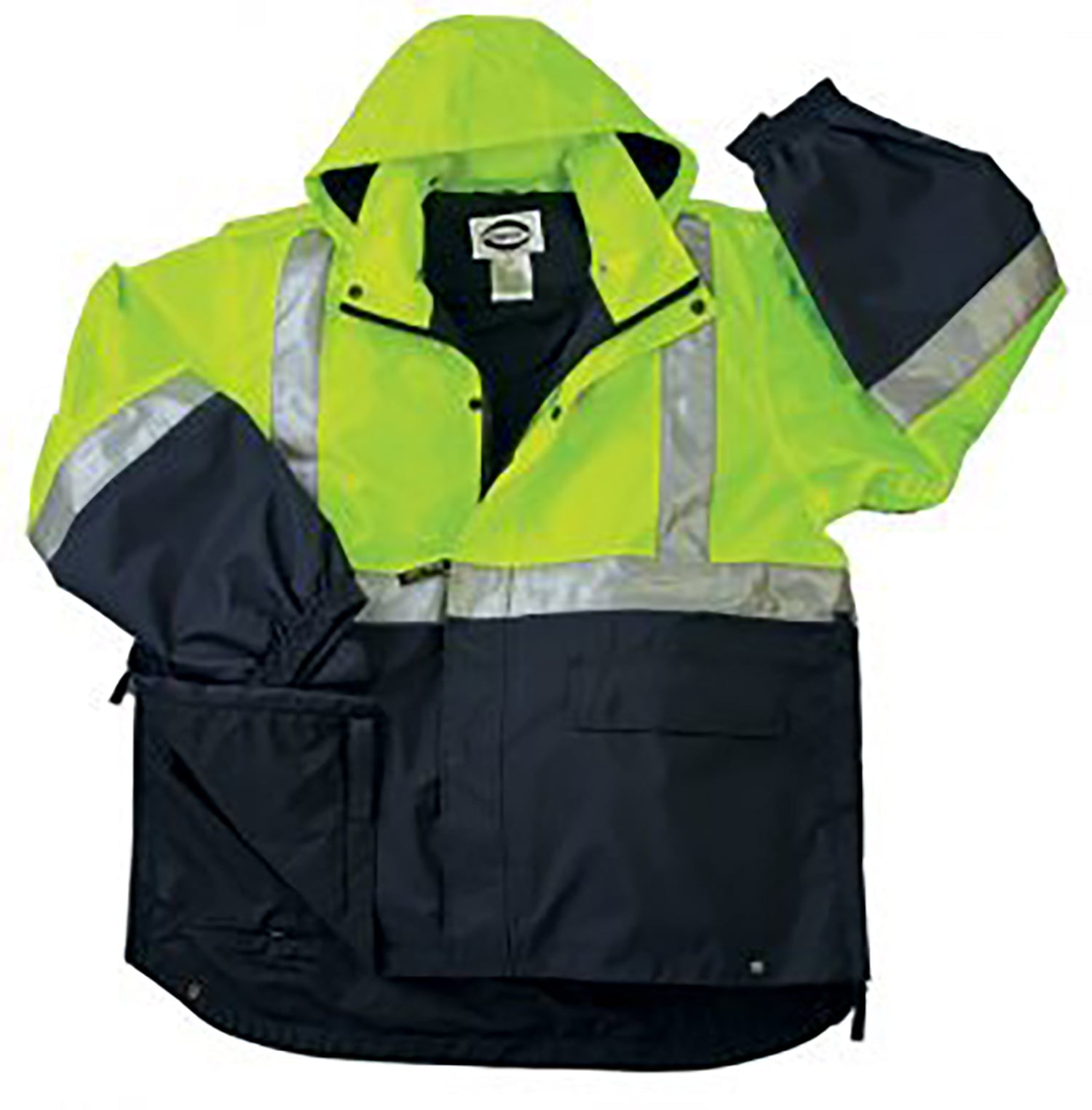 Safety Rain Two - Tone Jacket - Sands Canada