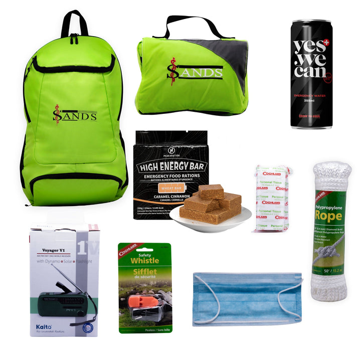 Sands 72HR One-Person Essential Survival Pack - Sands Canada