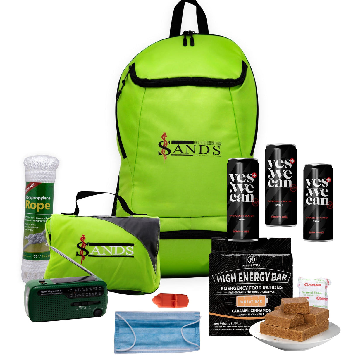 Sands 72HR One-Person Essential Survival Pack - Sands Canada