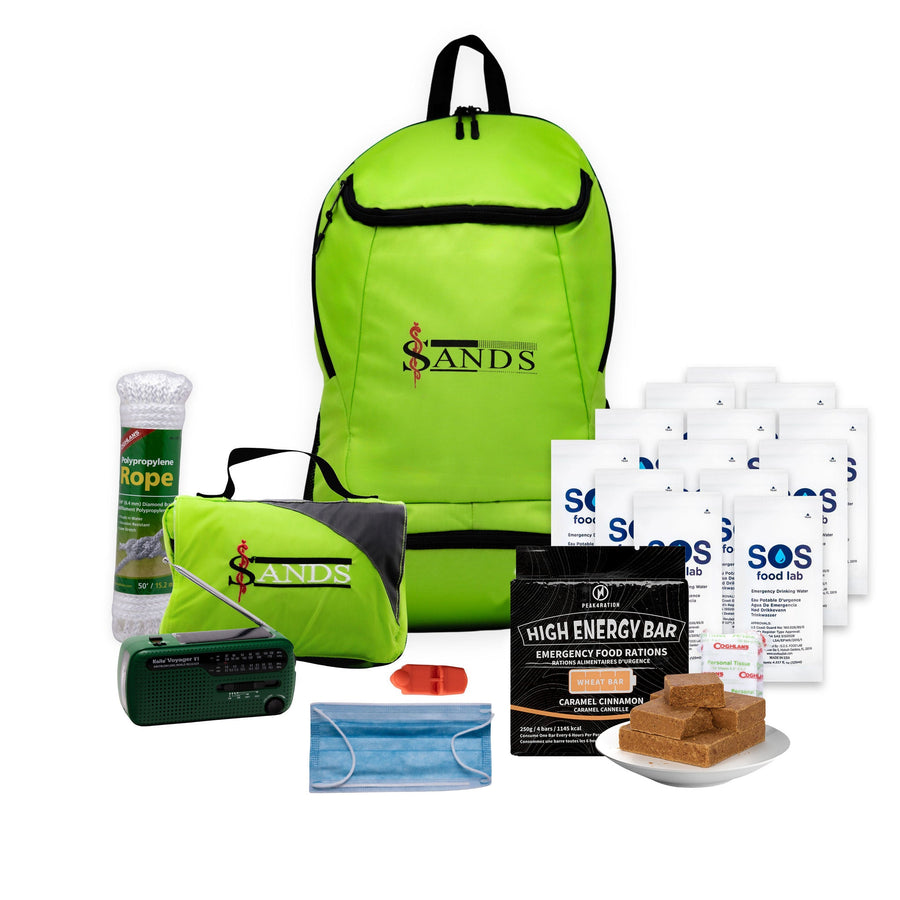 Sands 72HR One - Person Essential Survival Pack - Sands Canada