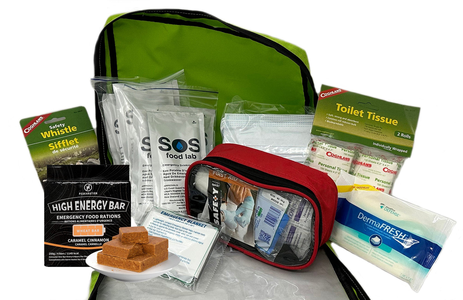Sands One - Person Basic Survival Pack - Sands Canada
