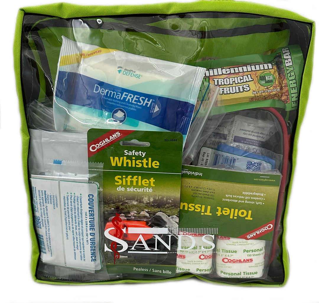 Sands One - Person Basic Survival Pack - Sands Canada