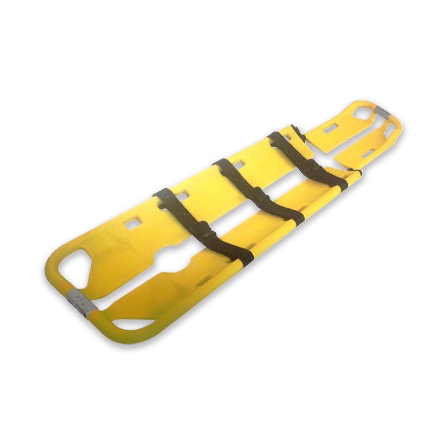 EMS scoop stretcher split design for safe lifting and transport Canada