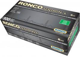 GLOVES - RONCO SENTRON 6 NITRILE EXAM 100/box