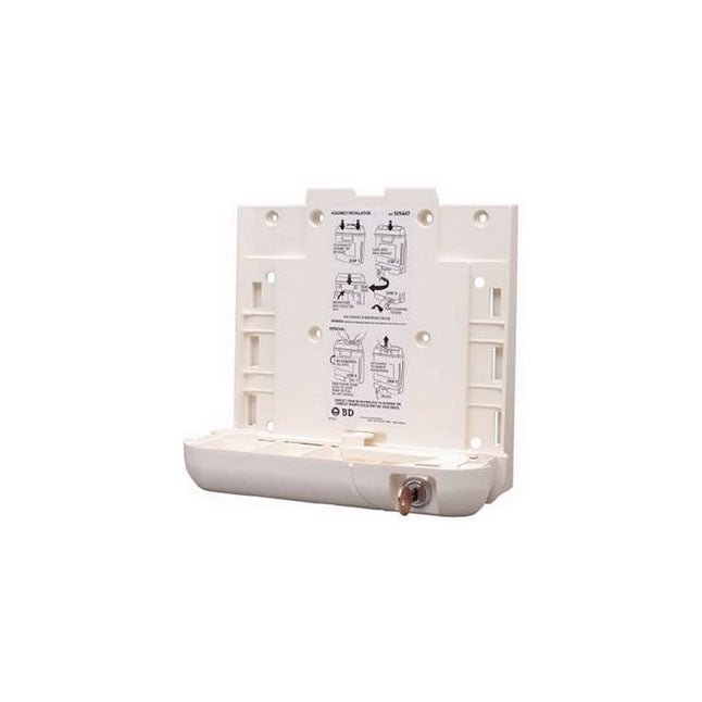 Sharps Locking Wall Bracket 5.1L - BD YELLOW - Sands Canada