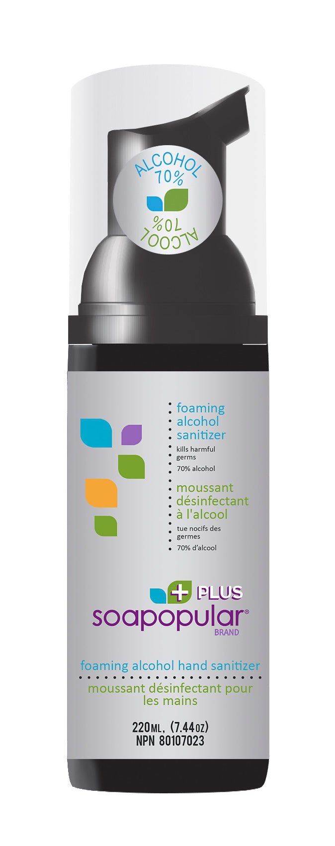 Soapopular+ Alcohol Foaming Hand Sanitizer - Sands Canada