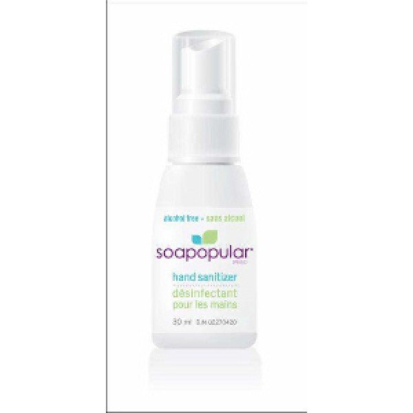 Soapopular Hand Sanitizer Alcohol and Fragrance Free 30ml - Sands Canada