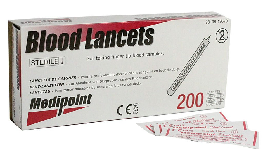 STEEL BLOOD LANCETS - Sands Canada