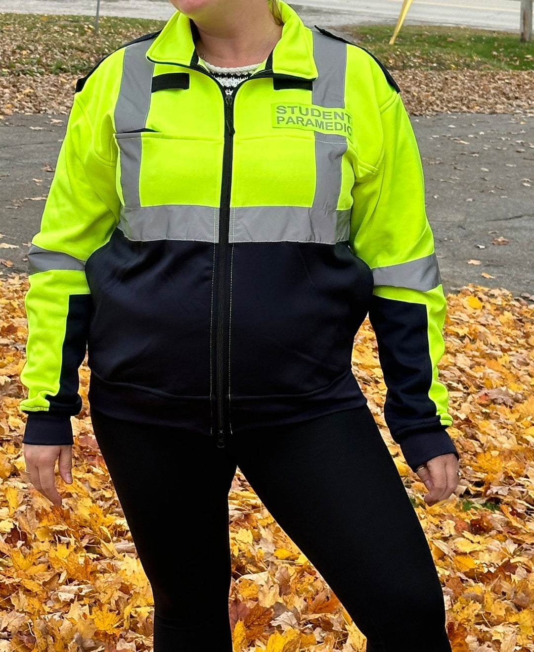 Student Paramedic Hi - Visibility Fleece Jacket - Unisex - Sands Canada