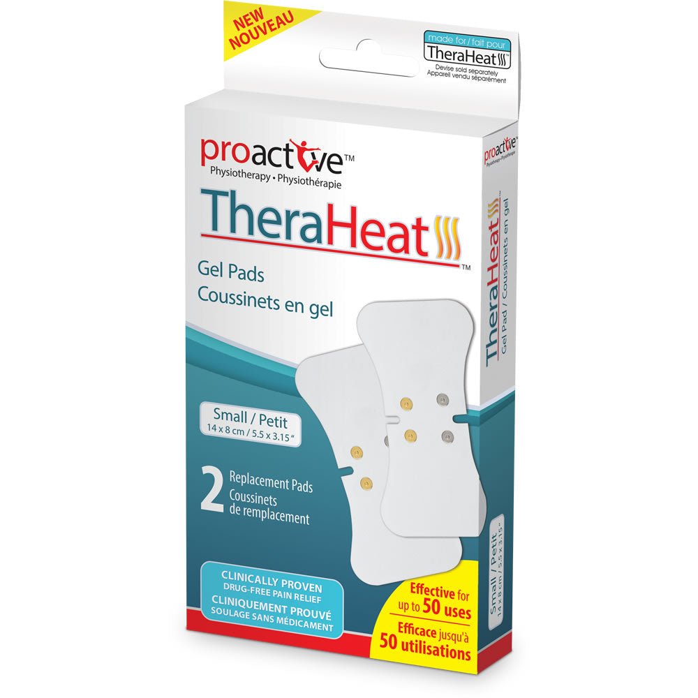 TheraHeat™ TENS and Heat Replacement Gel pads - 2 sizes - Sands Canada
