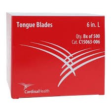 Tongue Depressors 6" - Box of 100 or 500 - Sands Canada