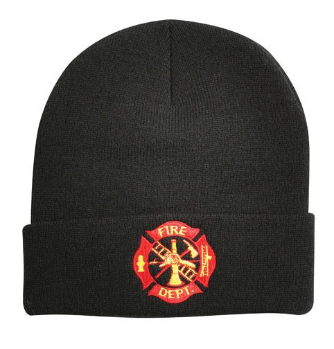 Toque Black w/Fire Dept. - Sands Canada