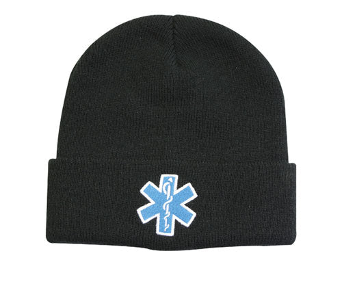 Toque Black w/Star of Life - Sands Canada