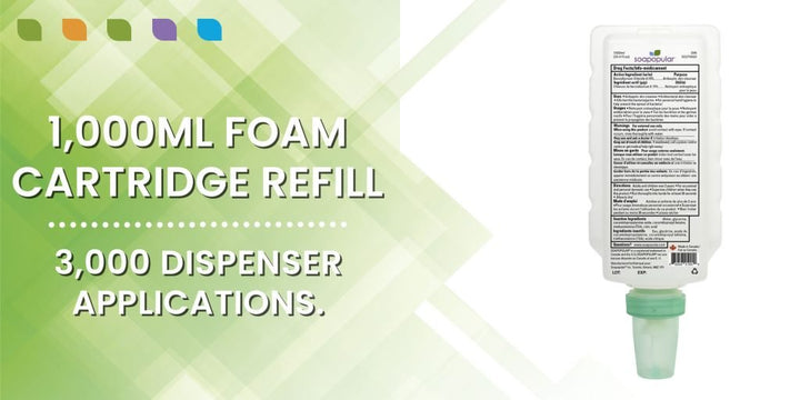 Wall Mount Hand Sanitizer Dispenser 1000ml By Soapopular - Sands Canada
