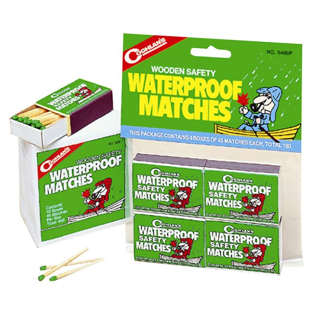 Waterproof safety matches - Sands Canada
