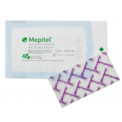 Mepitel soft silicone wound contact layer - 5cm x 7.5cm