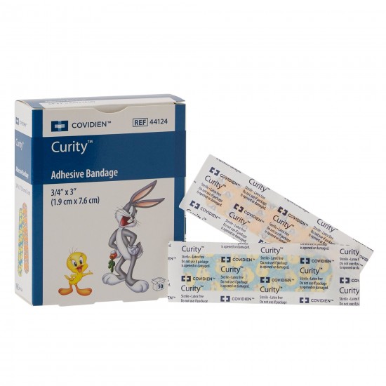 ADHESIVE CURITY BANDAGE - LOONEY TUNES 50EA/BX 