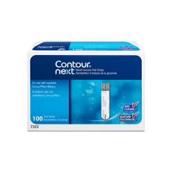 CONTOUR NEXT BLOOD GLUCOSE TEST STRIPS - 100/BX