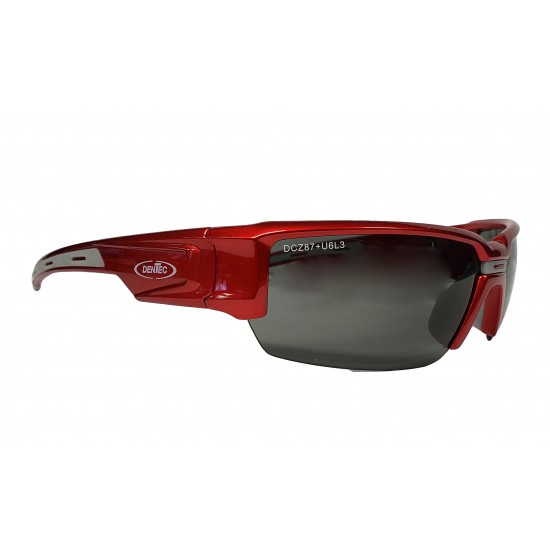 Red/Grey Polarized Safety Glasses - Sands Canada
