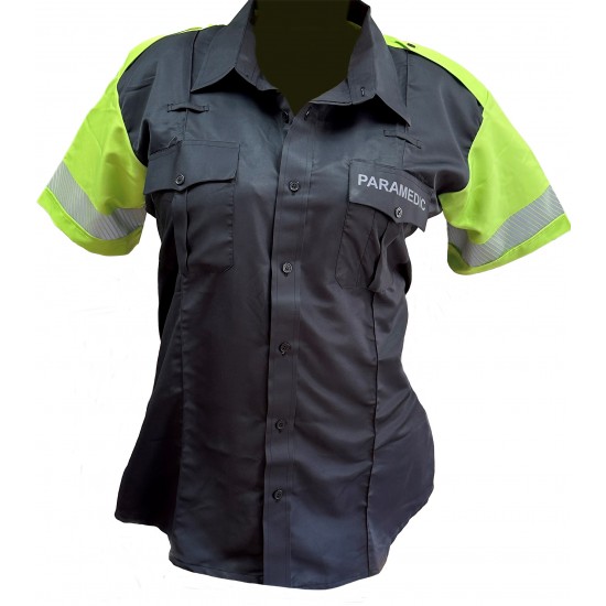 Paramedic Two-Tone Shirt with Reflective sleeves 