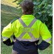  Hi-Visibility Two Tone Fleece Jacket - Tow Op - Unisex